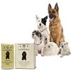 101 love for pet Salviette riutilizzabili e confezionate singolarmente in bustina, 25 Pezzi - con estratti di Origine vegetale e Naturale - per Cani e Gatti, Linea 101