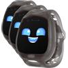little tikes 487231EUC Tobi Robot Smartwatch per bambini con fotocamera digitale, video, giochi e attività per ragazzi e ragazze, nero, dai 6 anni in su, nero, Esclusivo Amazon (Confezione da 3)