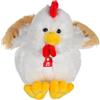 GIPSY TOYS - GALLINA BIANCA SONORA - LES PAKIDOOS - 15 CM - COMPAGNO PERFETTO PER PASQUA
