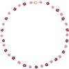 KELITCH Collane da Donna con Perline a Fiori, Collane Girocollo Tessute a Mano, Gioielli Stile Bohémien da Spiaggia, necklaces, Cristallo