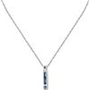 Maserati Collana Uomo in Acciaio, Ceramica, IP Blu, Collezione Ceramic - JM423ATZ26