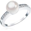 Rafaela Donata Anello di perle da Donna in Argento Sterling