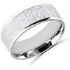 Anellissimo Anello preghiera Padre Nostro in latino uomo donna in acciaio 316 L - 26