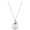 Brosway Collana Donna, Collana Chiama Angeli in Acciaio e Cristalli con Simbolo Quadrifoglio | Collezione Chakra - BHKN154