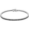 amorili bracciale tennis uomo donna argento 925 strass neri (16)