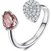 Brosway Anello Donna in Ottone e Cristalli/cubic Zirconia | Collezione Affinity - BFF45B