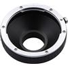 DBEIXIWEI Anello adattatore per obiettivi EF/EF-S a C, accessori per obiettivo fotocamera per Canon EOS EF e EF-S su fotocamere C-Mount