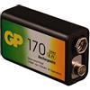 GP 170mAh PP3 9V NiMh batteria ricaricabile