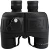 Generic Binocolo marino professionale 10 x 50 con bussola di navigazione e telemetro, prisma BaK-4, impermeabile, antiappannamento, per bird watching, caccia, adulti, colore nero