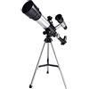 Generic Telescopio per Bambini Principianti Adulti, Apertura 50mm Telescopio rifrattore astronomico con attacco AZ da 360 mm, con treppiede e cercatore 5x24 good