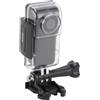 Zunate Fotocamera Sportiva, Action Camera HD 4K WiFi Fotocamera Indossabile, Fotocamera Subacquea Impermeabile Fino a 30 M, Antivibrazione, Supporto Registrazione Audio, Video e Foto,