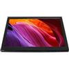 Haofy Monitor Video LCD a Colori, Telecomando Regolabile Monitor LCD TFT da 12 Pollici 100-240 V Interfaccia Multimediale HD per la Casa (Spina europea)