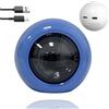 GXGSDM Sfera di cristallo a ultrasuoni 3D, sfera di cristallo con foto digitale, lettore video e foto da 2,7 pollici con display digitale, sfera con display video fai da te, adatta for amici(2-Blue)