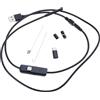 JTQYFI Fotocamera endoscopio impermeabile 6 LED Regolabile USB Flessibile Ispezione Telecamere endoscopio Endoscopio Per Telefono Telefono PC Telefono Telefono