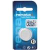 Renata CR2320 - Pila a bottone CR 2320, al litio 150 mAh, 3 V, 1 pezzo