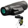 Generic Binocolo ad alta potenza, monoculare con obiettivo zoom ottico HD, telescopio 40X60 con clip treppiede, telefono, sport, campeggio, viaggi all'aperto, ad alta definizione interni/esterni