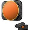 MotuTech - Filtro obiettivo per DJI Air 2S Lens Filter vetro ottico CNC lega di alluminio protezione accessori (ND64-PL)