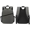 ZHFGJKSO Zaino for fotocamera impermeabile, borsa DSLR antiurto compatibile con Canon e Sony, borsa traspirante for foto e video(Type C Grey)