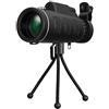 Generic Binocolo ad Alta Potenza, Telescopio Monoculare 40x60, Telescopio Monoculare Alto con Lente Prismatica BAK4 Monoculare con Bussola e Adattatore Smartphone e Treppiede Adulti Bambini Bird Watching,per