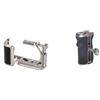 Generico Compatibile con la cornice di protezione for riprese video Sony A6400, gabbia for conigli, treppiede(Kit2 Titanium Grip)