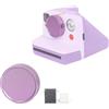 Hesupy Copriobiettivo protettivo per Polaroid NOW 2/3/NOW + 2/3, in lega di alluminio, antipolvere, antigraffio, protezione impermeabile (viola)