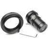 Generic Lente Barlow 5x in metallo con adattatore for fotocamera for telescopio astronomico monoculare 70400 Ricambi per telescopi astronomici