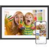 Dragon Touch Cornice digitale WIFI da 10,1, display digitale IPS touch screen 1280 x 800 HD, rotazione automatica, condividi foto e video istantaneamente tramite app gratuita, ottimo regalo per