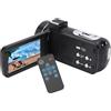 Generic Videocamera digitale 4K Zoom 18X Touch Screen da 3 pollici con telecomando intelligente anti-shake per registrazione di viaggi