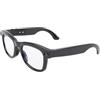 Generic Occhiali fotocamera intelligenti, fotocamera HD da 5 MP occhiali intelligenti AI con musica sveglia vocale riproduzione telefonata traduzione in tempo reale, per 26 lingue (luce blu)