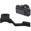 SZZCNOX Supporto per pollice in metallo compatibile con Fuji FUJIFILM X-T30III/X-T20III/X-T10III/X-T30II/X-T20II/X-T10II/X-T30/X-T20/X-T10/X-T50, supporto per pollice con copertura hot shoe (nero)
