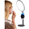 Generic Selfie Light - ABS, anello a LED con supporto da scrivania di dimensioni standard | Full Screen Fill Light con supporto per telefono, per selfie dimmerabili per streaming in diretta