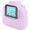 Fabater Fotocamera Istantanea 1080P per Bambini, Fotocamera Digitale Compatta da 48 MP, Schermo da 2,4 con Carta da Stampa (PURPLE)