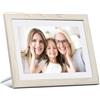 Dragon Touch Digital Picture Frame WiFi 10 inch IPS Touch Screen HD Display, 16GB Storage, Auto-Rotato, Share Fotocamere Via App, Email, Cloud - Classic 10