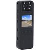 Luocute Videocamera Tascabile, Fotocamere Corpo con Registrazione Audio e Video, Obiettivo Girevole a 180° True HD 1080P 1.3 Schermo per Riproduzione, Videocamera Indossabile Sul Corpo