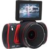 Jectse Camera da Vlog da 64 MP 4K, Zoom 18x, Videocamera da Viaggio AutoFocus Schermo Anti -Shake per Casa Selfie, Stile Vintage, per Incontri Familiari, Ricordi di Registri (BLACK)
