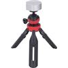 Focket Mini Treppiede, Altezza Regolabile con Adattatore per Mini Antenna, Base in Lega in Lega di Alluminio per Uso Esterno (#2)