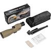 Oxxggkao Monoculare impermeabile Esplorazione Pieghevole Regolabile Conchiglie Oculari Texture per Campeggio Escursionismo Bird Watching Presente Monoculare Portatile