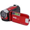 Bewinner Videocamera 16MP 1080P con Zoom Digitale 16x con Schermo da 2,4 Pollici, Funzione Selfie, Microfono Esterno, Luce di Riempimento, Leggera, Portatile, Multifunzionale, Adatta per