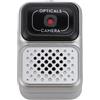Dpofirs Mini Portachiavi per Fotocamera Digitale, Display da 0,96 Pollici, Videocamera Fotografica Portatile 1080p, per Viaggi Vlog (SILVER)