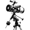 RENYUEH Telescopio spaziale Telescopio astronomico Telescopio riflettore con montatura equatoriale per osservare stelle/Luna/Saturno/Giove