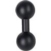NovelGoal Kit di espansione doppia in alluminio con doppia testa a sfera da 25 mm a 17 mm/25 mm, adattatore per action camera (da 17 mm a 25 mm)