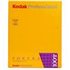 Kodak Professional Portra 100T - Pellicola negativa a colori, 10 fogli, a grana fine, ottimizzata per luce di tungsteno, conservata congelata - MHD: 04/2008