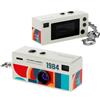 Generic Videoregistratore compatto HD 1080P con portachiavi per pollice con obiettivo grandangolare e schermo TFT per studenti e viaggi