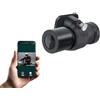lmoikesz Dashcam per moto con rilevamento intelligente delle vibrazioni e tecnologia G-sensor Telecamera per casco da moto ABS