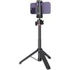 LYEAA Treppiede per selfie per DJI Osmo Pocket 3, asta telescopica estensibile con filettatura da 1/4, alluminio leggero