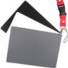ChromLives Carta per il bilanciamento del bianco, carta grigia 18% di esposizione fotografia carta bianca grigia 5,3 '' x 7,3 '' per video DSLR e fotografia cinematografica