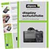 dipos 2x Pellicola Protettiva opaca per Sony Alpha 7R II