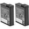 CQJFCYBRA La Batteria Supporta Fino A 160 Minuti Di Durata Della Batteria Ricarica Rapida PD, Compatibile Con DJI, For Osmo Action 5 Pro Osmo 360(2 battery)