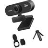 FHGSPQWM 1 set di webcam per computer desktop con supporto in metallo per la privacy per fotocamera per streaming ad alta definizione 1080P / 2K / 4K