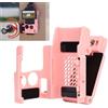 LICAEVEY Stand a Montaggio Magnetico Compatibile con 3, Solida Staffa a Base Magnetica con Supporto per la Scarpa Fredda, Adattatore di Espansione Regolabile a 90 ° per la Ringhiera del (PINK)